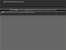 Tablet Screenshot of listings.apartmentorhouse.com